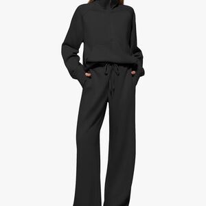 Amazon Women's Charcoal Jogger Set